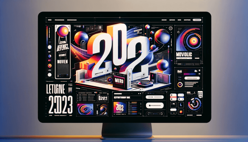 Typography Revolution: Bold and Experimental Approaches in 2023’s Web Design